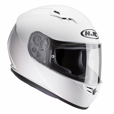 CS15 S White Helmet Road HJC