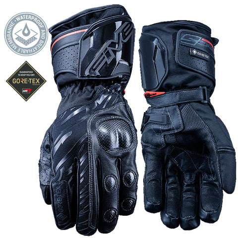 09/Medium black WFX Max GTX waterproof glove FIVE