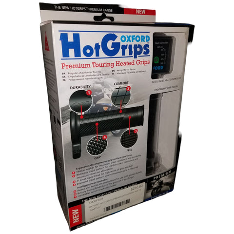 OXFORD HOT GRIPS PREMIUM TOURING with V8 SWITCH