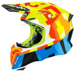 Frame XL Yellow Gloss Twist 2.0 Helmet MX Airoh