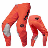 Seven's Annex Exo pants in coral/navy colourway