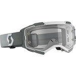 Fury Goggle White Grey Clear Works Lens