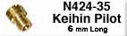Keihin Main Jet N424-35-xxx come in a range of sizes from 50 through to 120