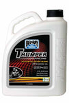 4L - 10W-40 - Bel-Ray Thumper Racing Synthetic Ester Blend 4T Engine Oil combines the finest quality synthetic esters and mineral base oils specifically engineered for today’s 4-stroke single cylinder, multi-valve racing engines.
