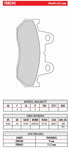 FR-FDB244 - 105.mm thick - drawing NOT to scale (same shape as FDB538 which is 9.0mm thick and FDB665 which is 11.0mm thick)