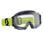 Hustle X MX Goggle Yellow/Blue Clear Works Lens